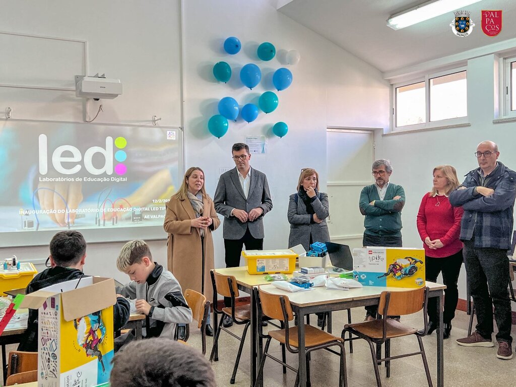 Laboratório LED inaugurado na Escola Eb 2,3 Júlio do Carvalhal